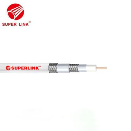 Nelja varjestusega RG6 koaksiaalkaabel CCTV / CATV jaoks